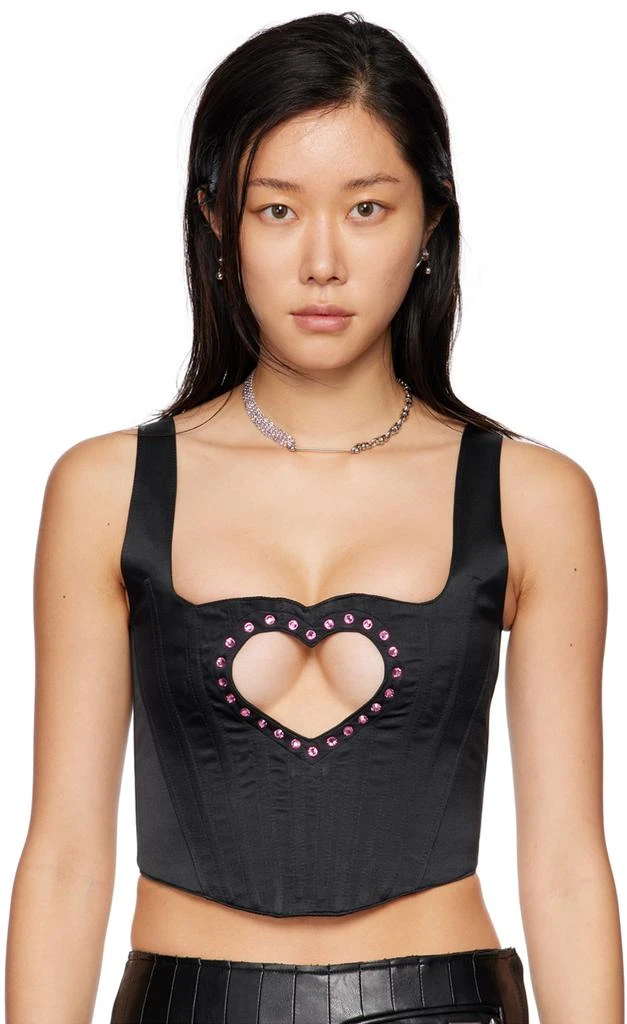 商品Justine Clenquet|Silver & Purple Kat Choker,价格¥427,第2张图片详细描述