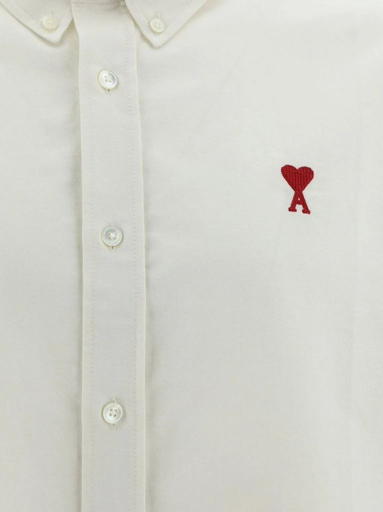 商品AMI|AMI Paris Ami de Coeur Logo Embroidered Shirt,价格¥1559,第3张图片详细描述