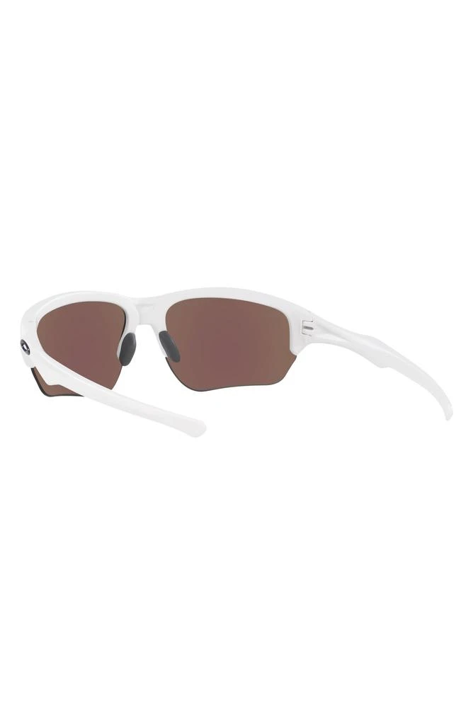 Oakley Flak Beta 64mm Mirrored Oversize Rectangular Sunglasses 8