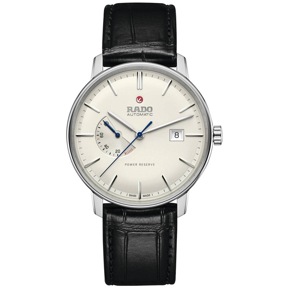 Men's Coupole Classic Automatic Black Leather Strap Watch 41mm商品第1张图片规格展示