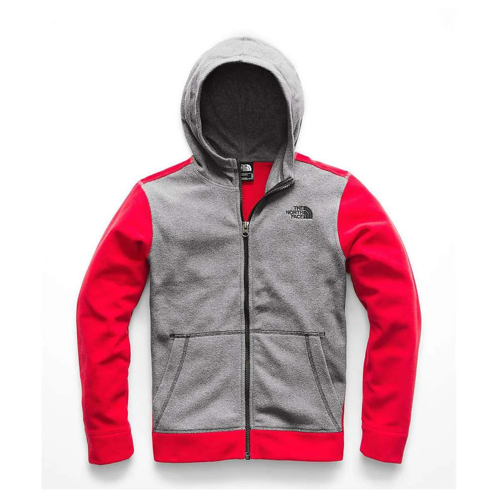商品The North Face|The North Face Boys' Glacier Full Zip Hoodie,价格¥262,第1张图片