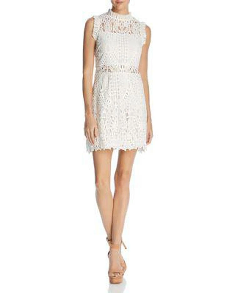 商品Lucy Paris|Gwen Ruffled Lace Dress - 100% Exclusive ,价格¥408,第1张图片