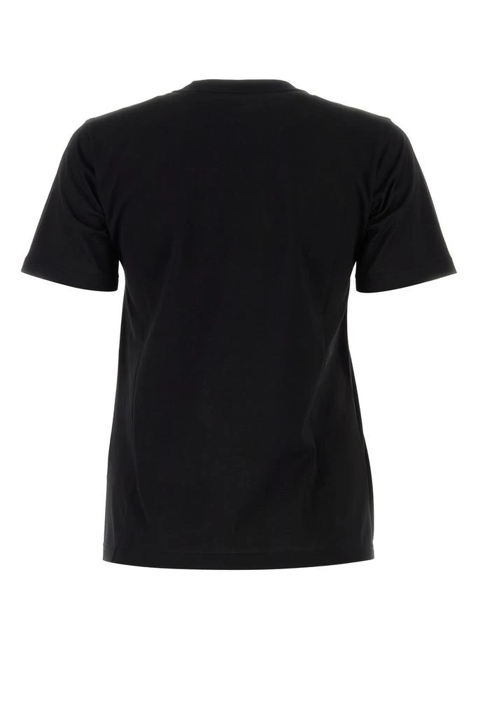 商品Burberry|Black cotton t-shirt,价格¥3094,第1张图片