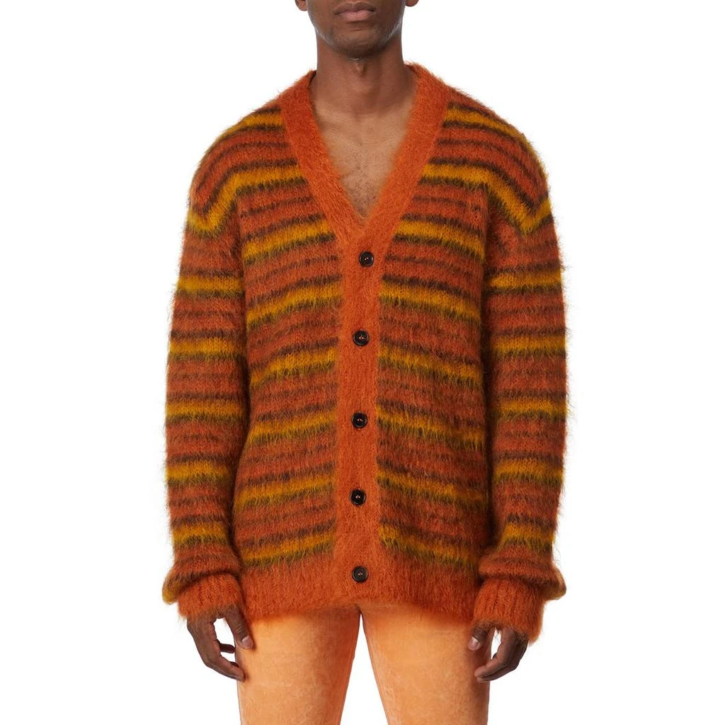 商品Marni|Mix Yarn Wool V-Neck Cardigan,价格¥1987,第2张图片详细描述