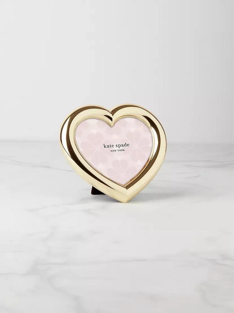商品Kate Spade|A Charmed Life Gold-Plated Heart Frame,价格¥302,第2张图片详细描述