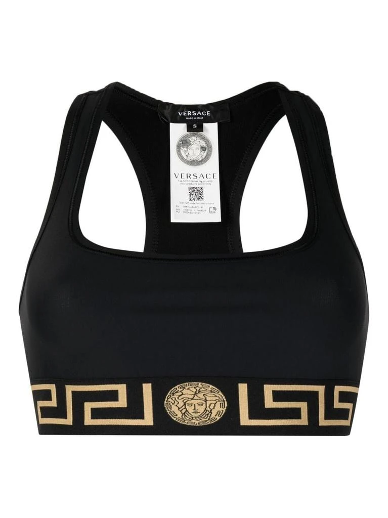 商品Versace|GRECA BORDER BRA TOP,价格¥1642,第1张图片