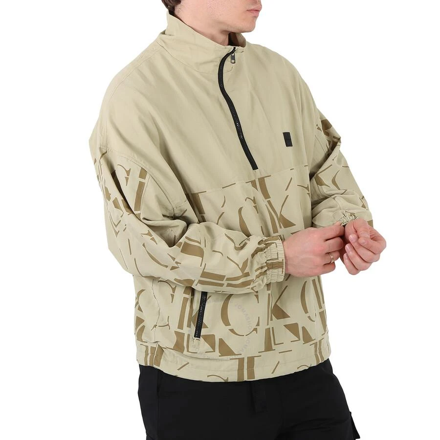 商品Calvin Klein|Men's Mix Media CK Logo Popover Jacket,价格¥487,第2张图片详细描述