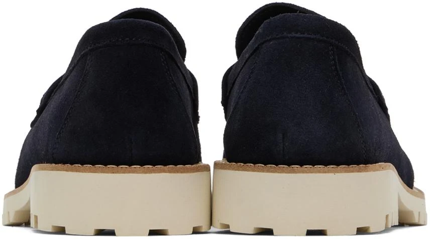 商品Hugo Boss|Navy Slip-On Loafers,价格¥1204,第2张图片详细描述