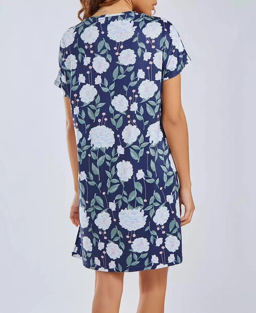 商品iCollection|Women's Ultra Soft Sleep Nightgown Dress,价格¥208,第2张图片详细描述