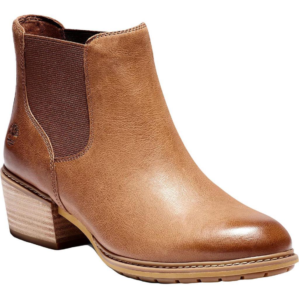 商品Timberland|Timberland Womens Sutherlin Bay Leather Ankle Chelsea Boots,价格¥829,第1张图片