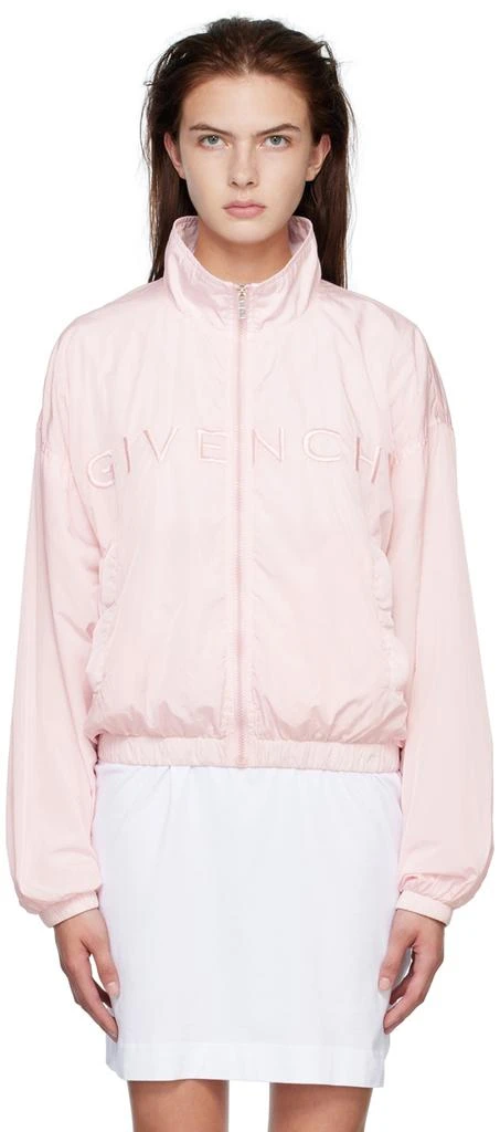 商品Givenchy|Pink Embroidered Jacket,价格¥5357,第1张图片