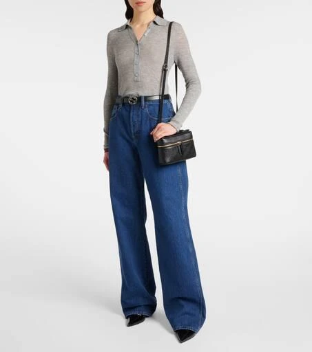 商品Gucci|GG迷你压花皮革托特包,价格¥15951,第5张图片详细描述