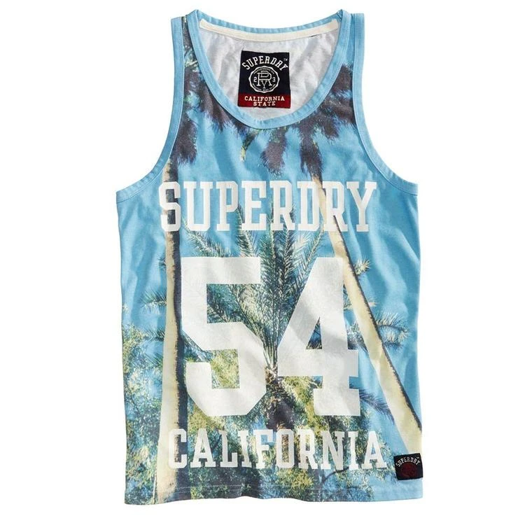 商品Superdry|Men's Graphic-Print Tank Top,价格¥135,第2张图片详细描述