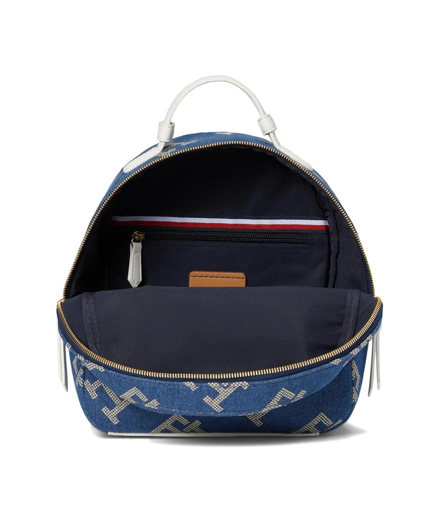 商品Tommy Hilfiger|Darcy Denim Embroidery Mini Backpack,价格¥678,第3张图片详细描述