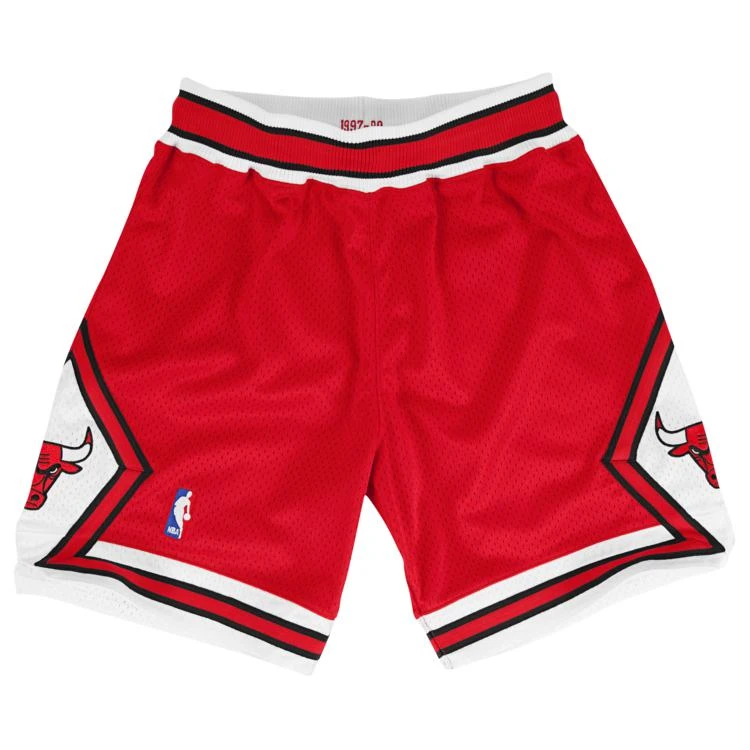 商品Mitchell & Ness|Mitchell & Ness NBA Authentic Shorts - Men's 短裤,价格¥596,第5张图片详细描述