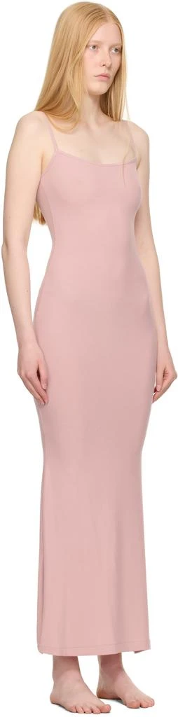 商品SKIMS|Pink Soft Lounge Long Slip Maxi Dress,价格¥948,第2张图片详细描述