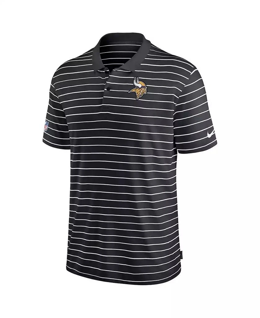 商品NIKE|Men's Black Minnesota Vikings Sideline Lock Up Victory Performance Polo Shirt,价格¥397,第3张图片详细描述