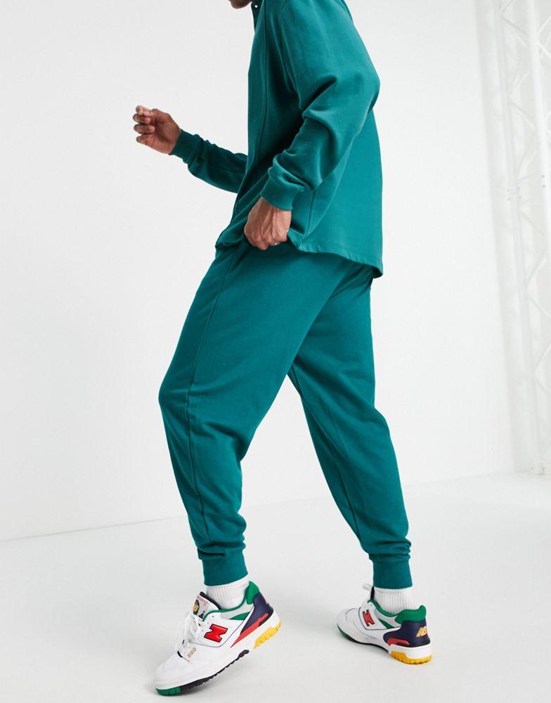 ASOS DESIGN co-ord oversized joggers in green with Colorado city print商品第2张图片规格展示