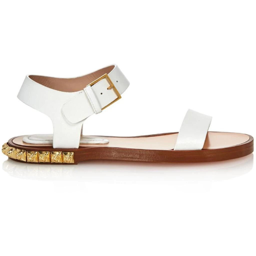 商品Stuart Weitzman|Stuart Weitzman Womens Rosewood Leather Embellished Slingback Sandals,价格¥500,第2张图片详细描述
