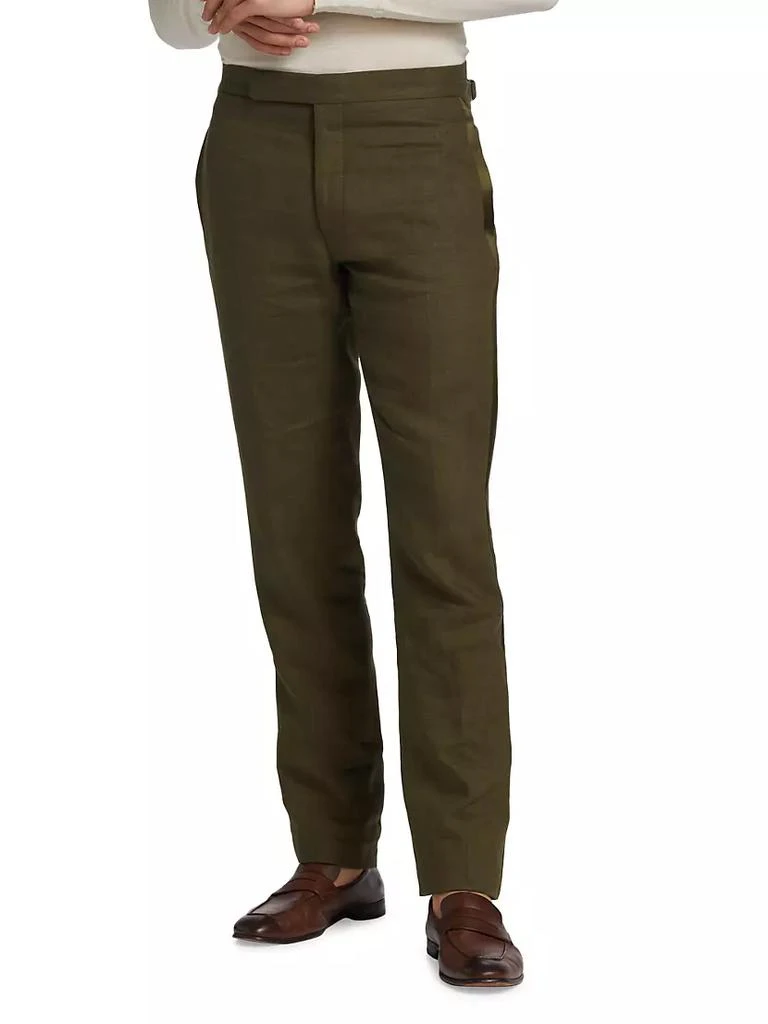 商品Ralph Lauren|Gregory Linen Tuxedo Pants,价格¥1665,第3张图片详细描述