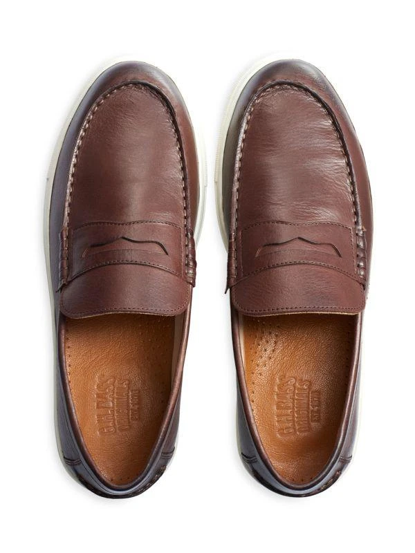 商品G.H. Bass|Platform Penny Loafers,价格¥675,第4张图片详细描述