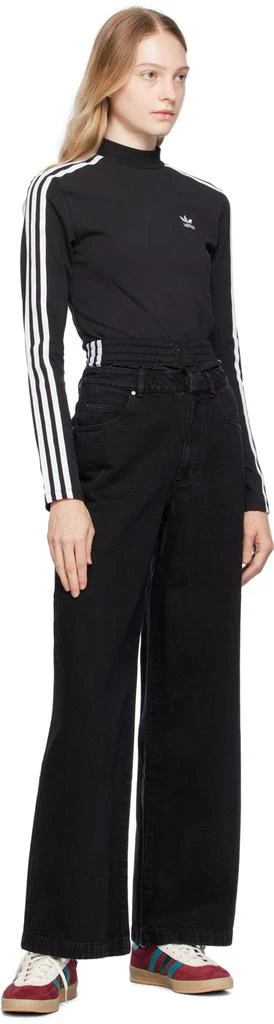 商品Adidas|Black Adicolor Classics Long Sleeve T-Shirt,价格¥473,第4张图片详细描述