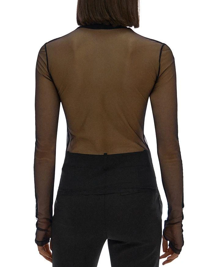 商品Helmut Lang|Sheer Back Turtleneck Top,价格¥1073,第2张图片详细描述