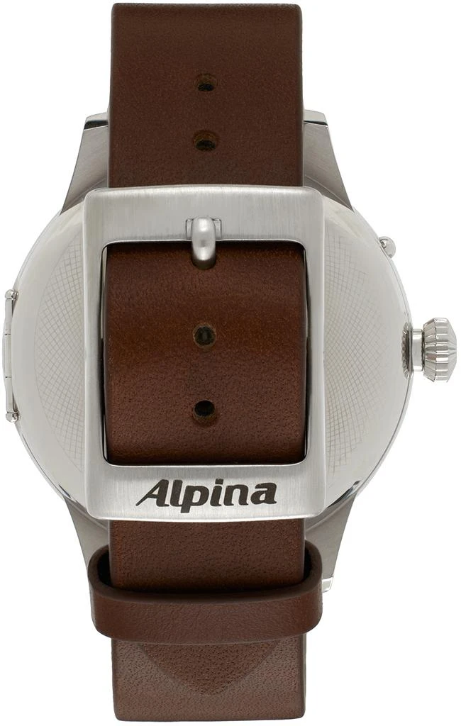 商品Alpina|Brown Startimer Pilot Heritage Automatic Watch,价格¥5413,第3张图片详细描述