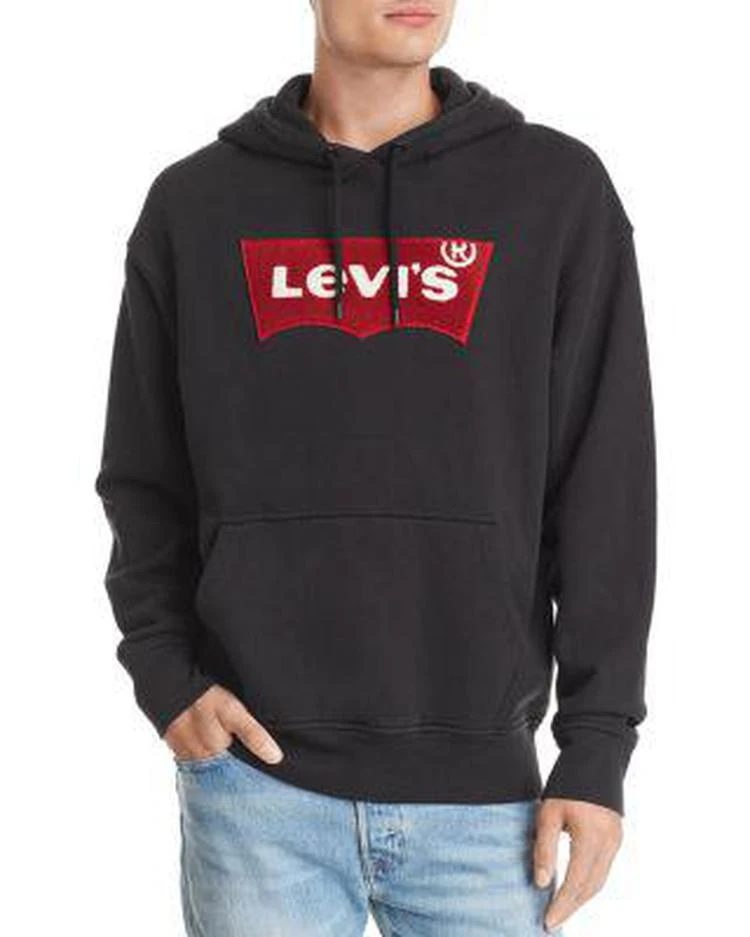 商品Levi's|Logo-Appliqué Oversized Hooded Sweatshirt,价格¥446,第1张图片