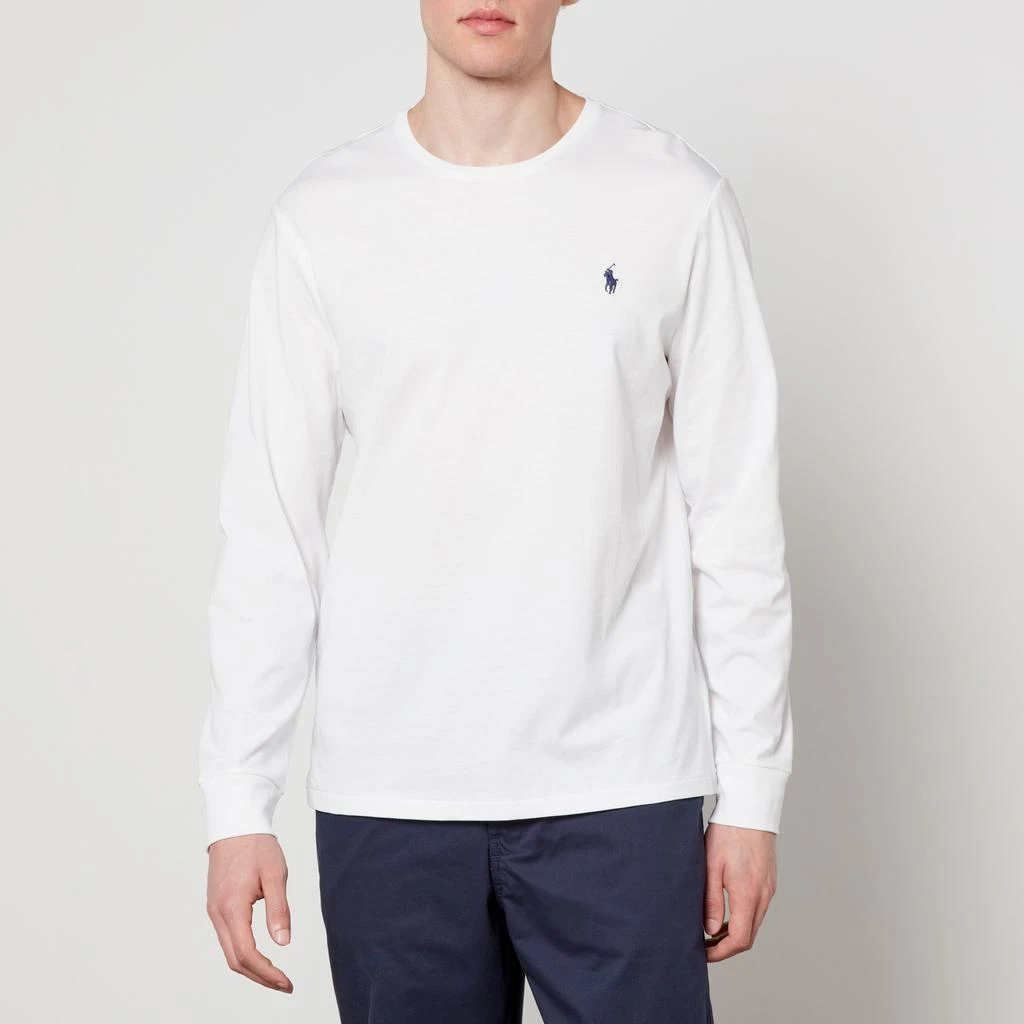 商品Ralph Lauren|Polo Ralph Lauren Logo-Embroidered Cotton-Jersey T-Shirt,价格¥352,第1张图片