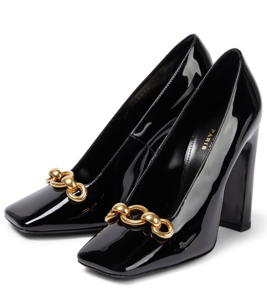 商品Yves Saint Laurent|Silvana漆皮高跟鞋,价格¥8052,第7张图片详细描述