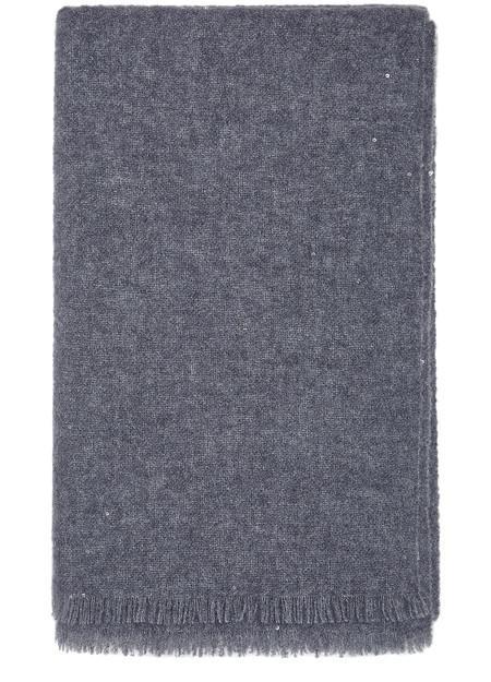 商品Brunello Cucinelli|山羊绒、真丝围巾,价格¥19854,第4张图片详细描述