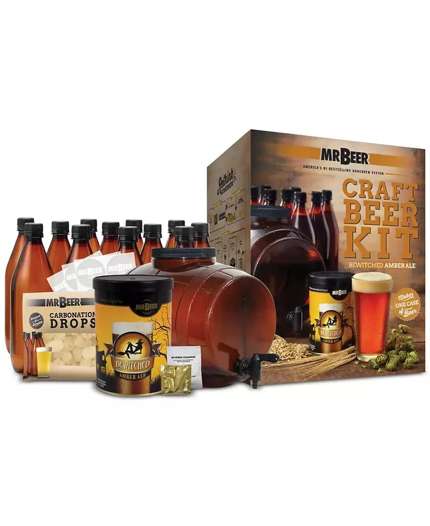 商品Mr. Beer|Bewitched Amber Ale Beer Making Kit,价格¥985,第1张图片