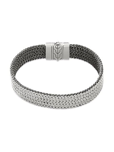 Sterling Silver Rata-Chain Bracelet商品第1张图片规格展示