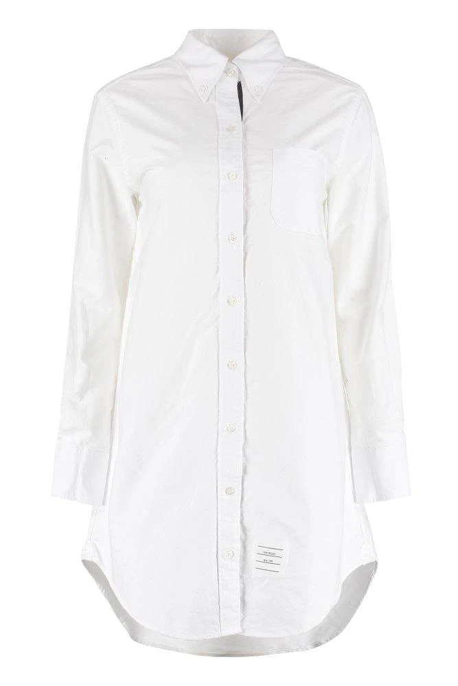 商品Thom Browne|Thom Browne Button-Down Shirt Dress,价格¥3801,第1张图片