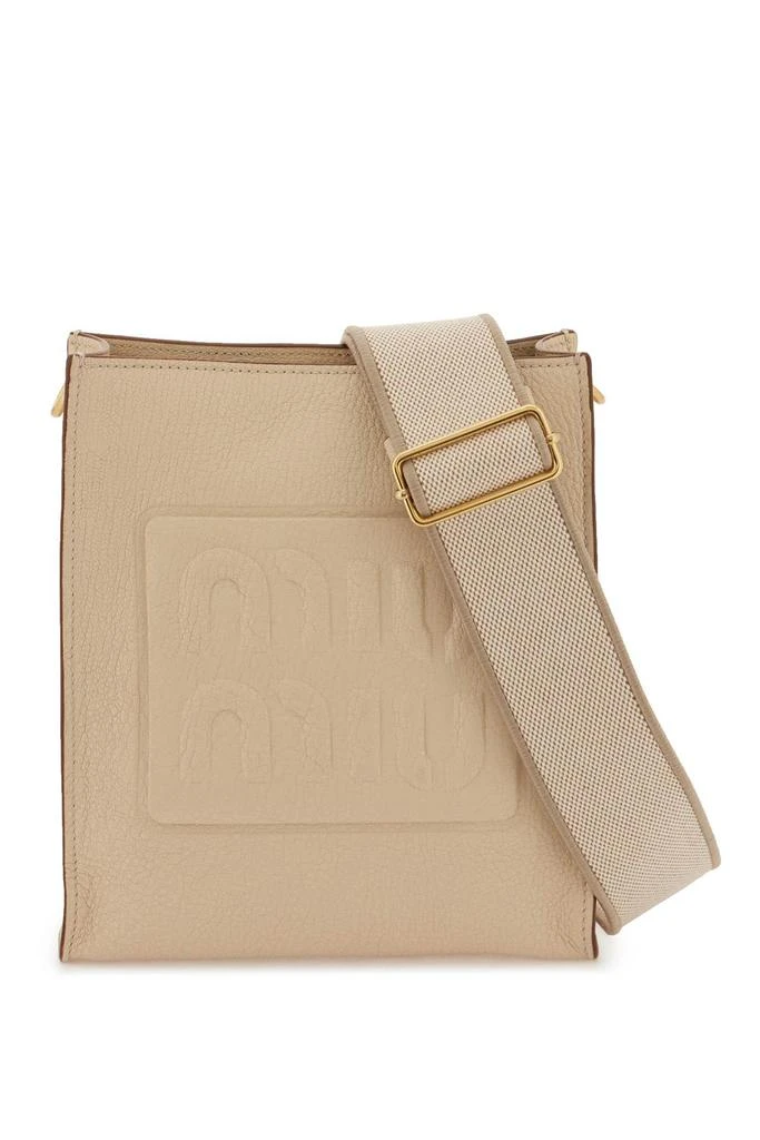 商品Miu Miu|Miu miu madras leather crossbody bag,价格¥6852,第1张图片