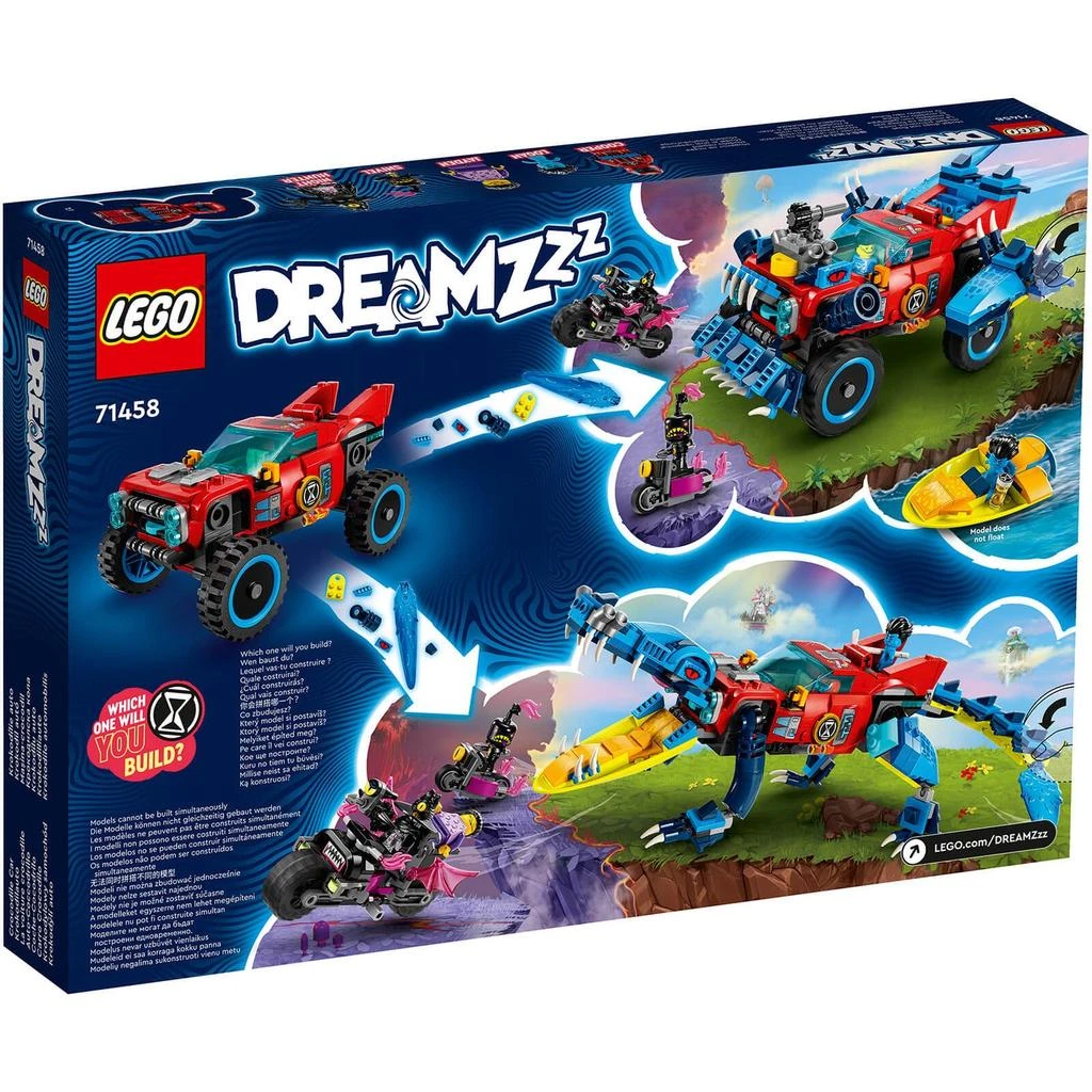 商品LEGO|LEGO DREAMZzz Crocodile Car Toy 2in1 Set 71458,价格¥641,第3张图片详细描述