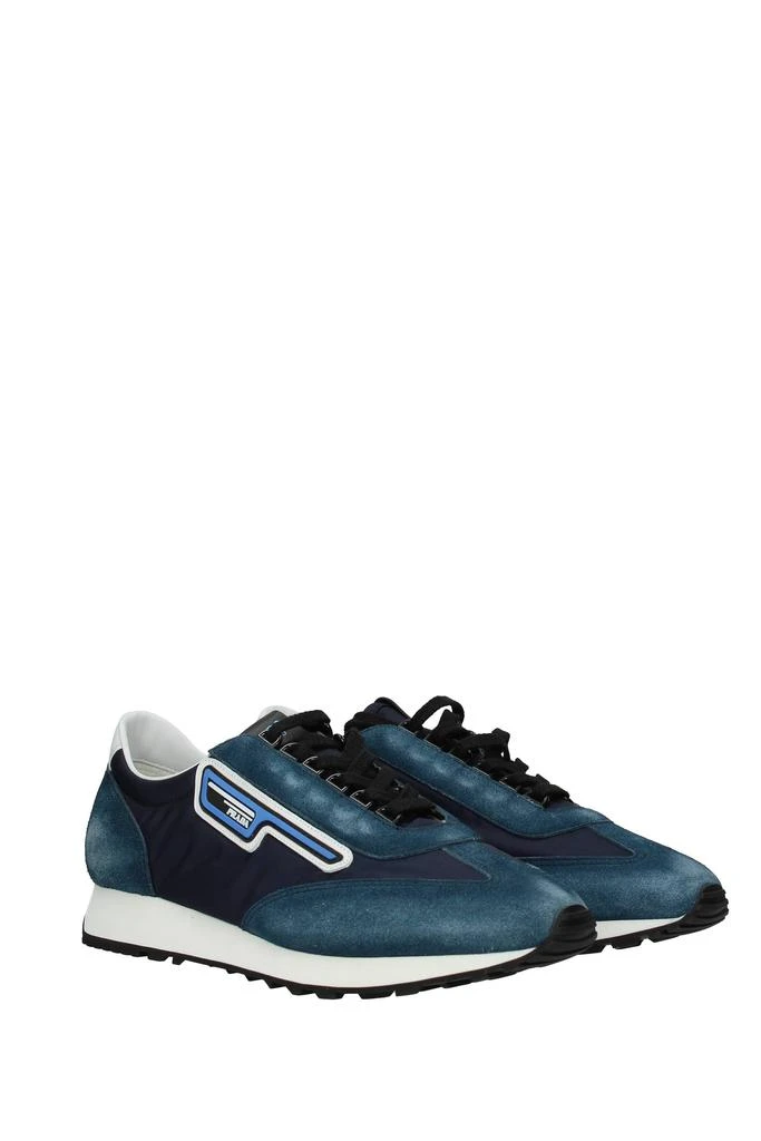 商品Prada|Sneakers Fabric Blue White,价格¥1973,第2张图片详细描述