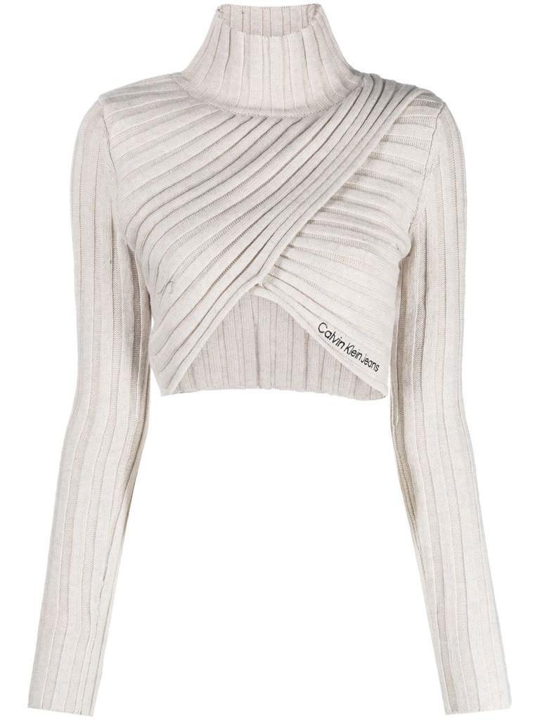 商品Calvin Klein|Calvin Klein Jeans Sweaters White,价格¥775,第1张图片