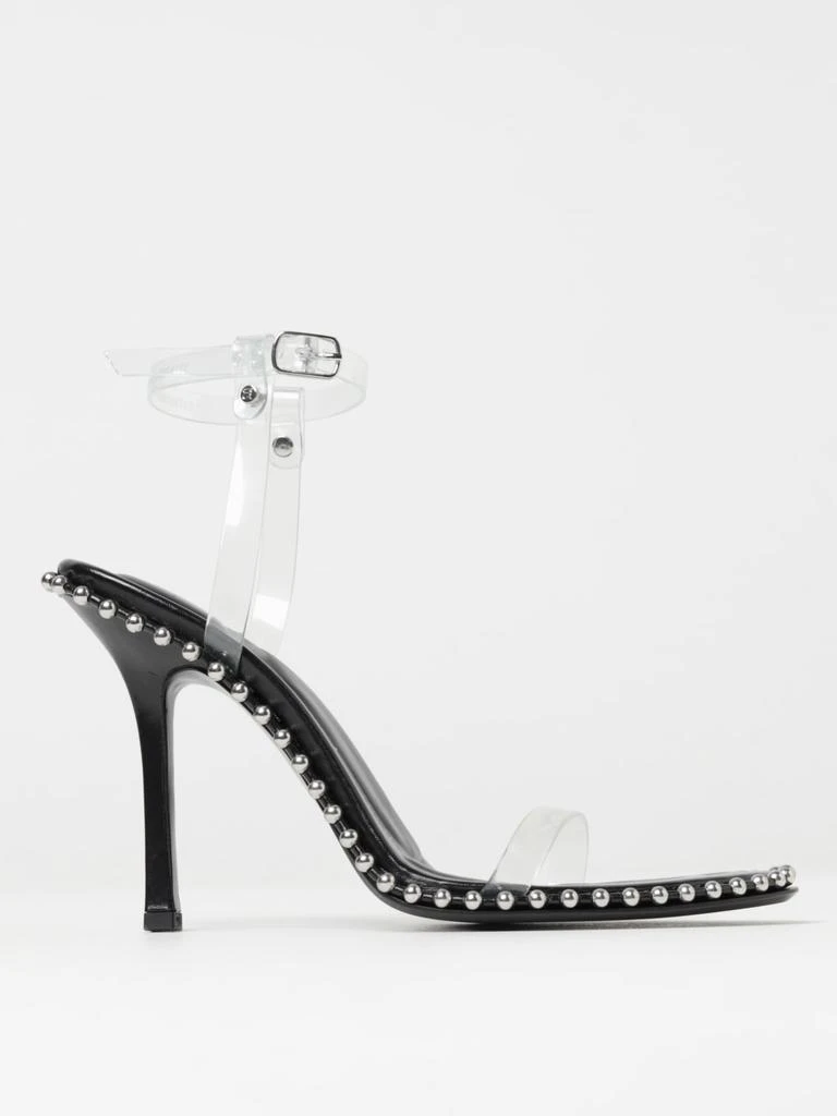 商品Alexander Wang|Alexander Wang Nova 105 sandals in PVC with studs,价格¥3074,第1张图片