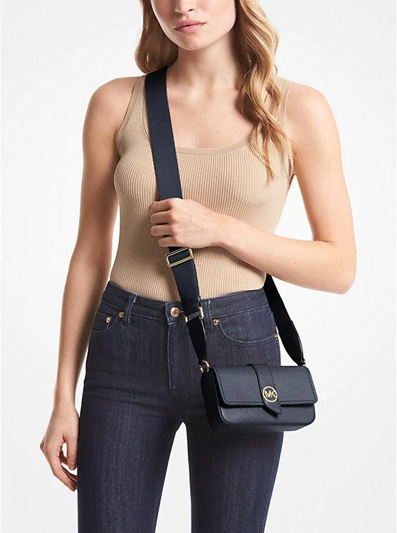 商品Michael Kors|Greenwich Extra-Small Saffiano Leather Sling Crossbody Bag,价格¥744,第4张图片详细描述