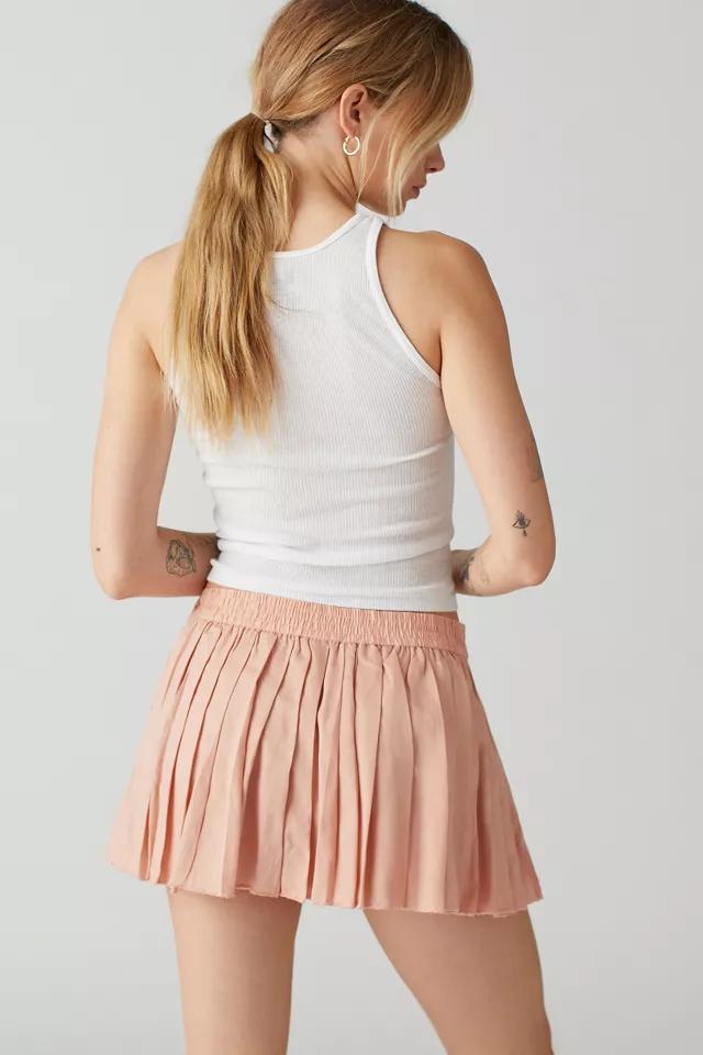 Urban Renewal Remade Low Rise Pleated Mini Skirt商品第4张图片规格展示