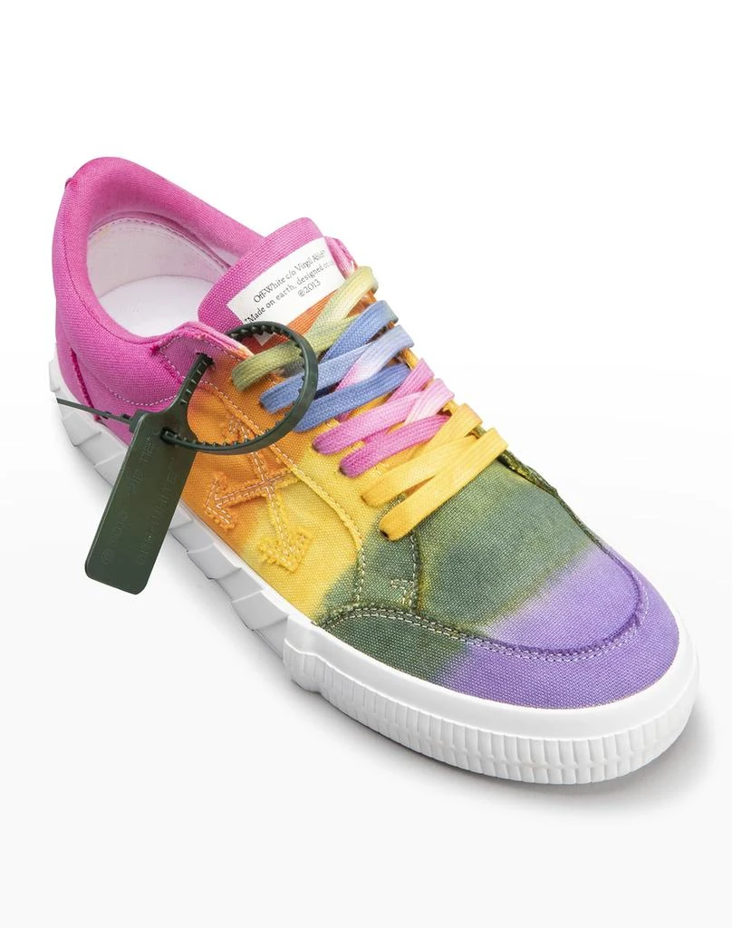 商品Off-White|Men's Low-Top Vulcanized Canvas Sneakers,价格¥1547,第4张图片详细描述