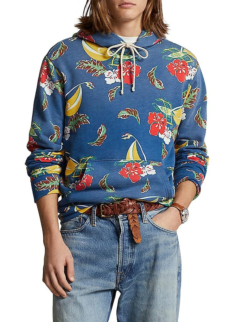 商品Ralph Lauren|Graphic Fleece Hoodie,价格¥921,第3张图片详细描述