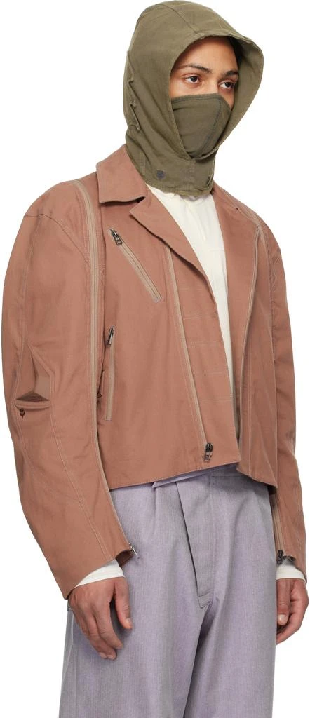 商品Kiko Kostadinov|Brown Fox Racing Edition Fox Jacket,价格¥4713,第2张图片详细描述