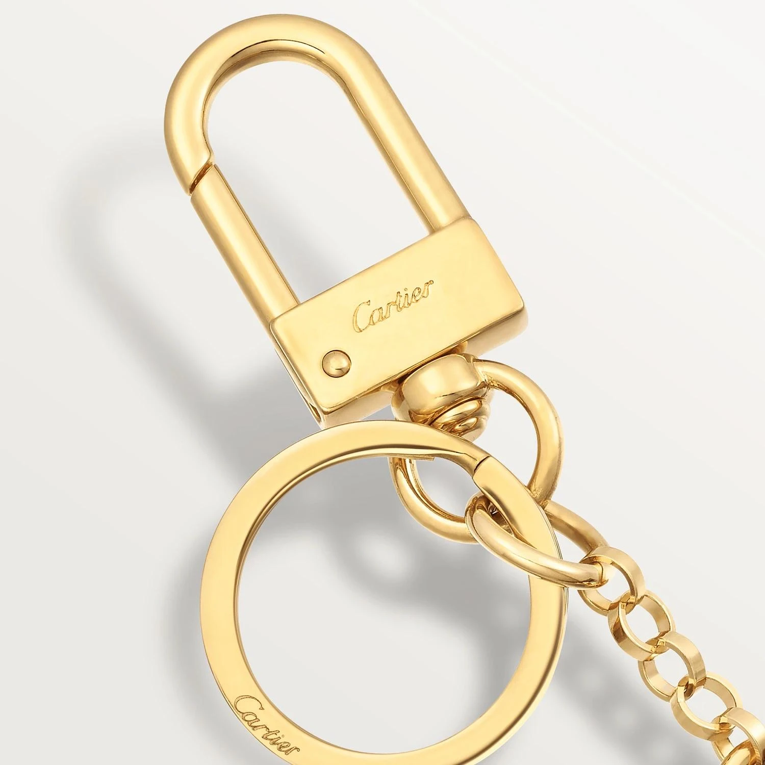 包邮包税【预售7天发货】 CARTIER 23秋冬 女士 钥匙包 Must de Cartier钥匙圈和卡片夹 OG000501 商品