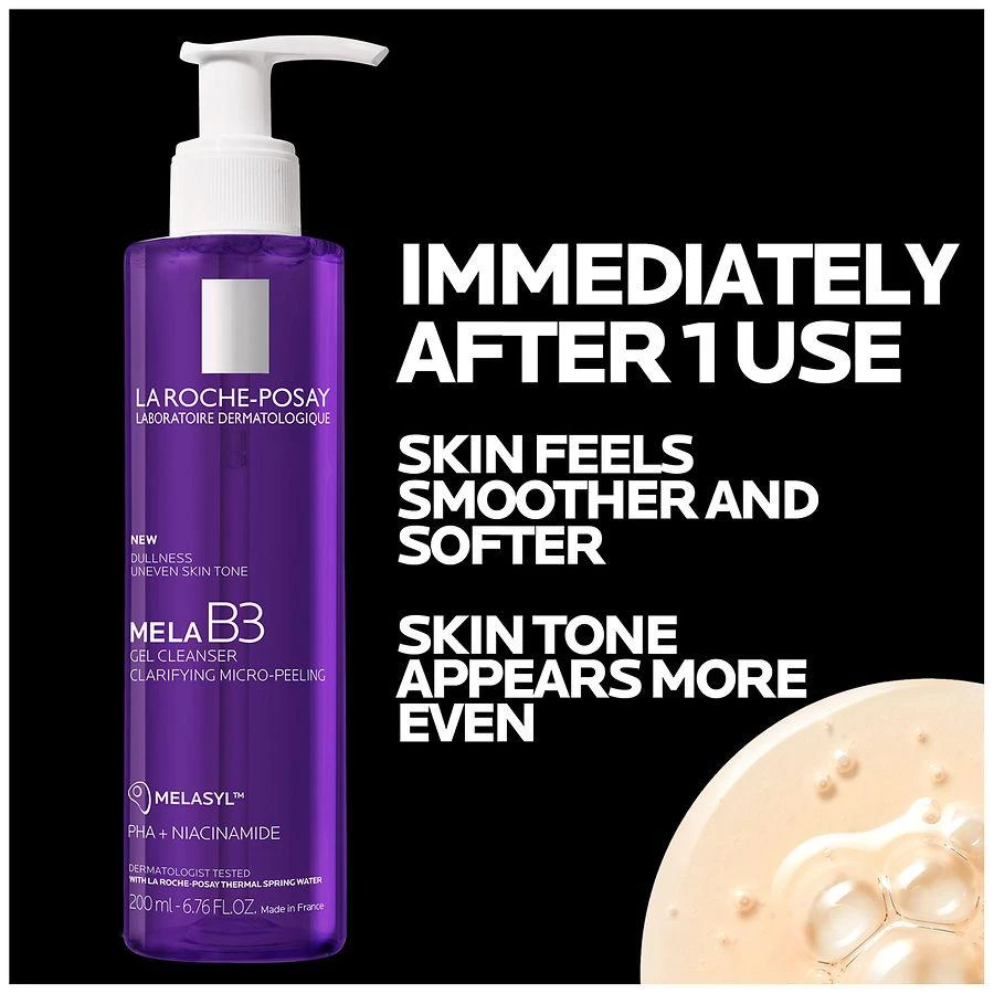 商品La Roche Posay|Mela B3 Dark Spot Corrector Gel Facial Cleanser with Melasyl and Niacinamide,价格¥200,第2张图片详细描述