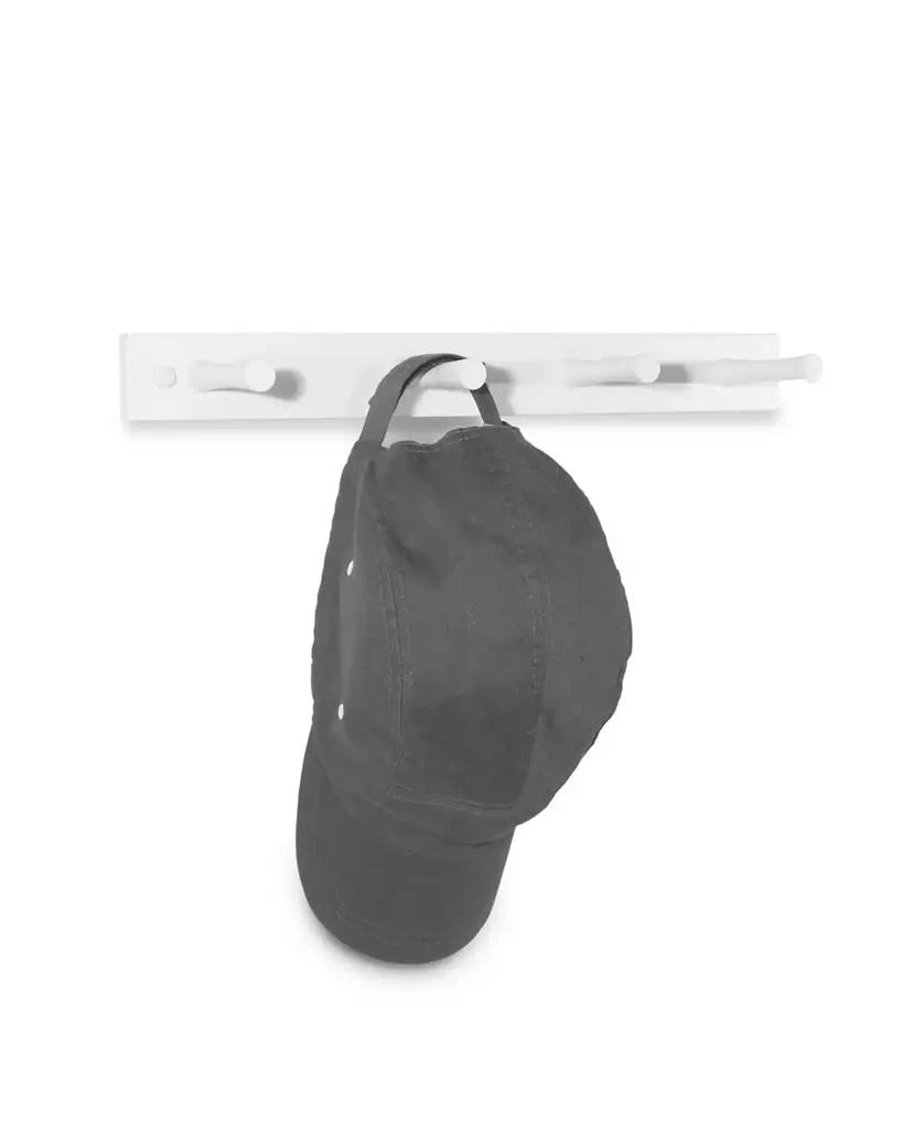 商品Spectrum|Diversified Wall-Mounted 4 Peg Wood Hook Rack,价格¥142,第5张图片详细描述