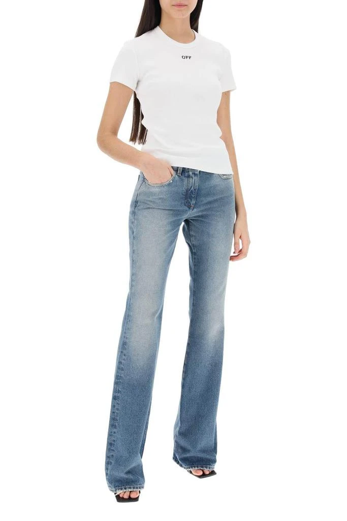 商品Off-White|Bootcut jeans,价格¥2231,第2张图片详细描述