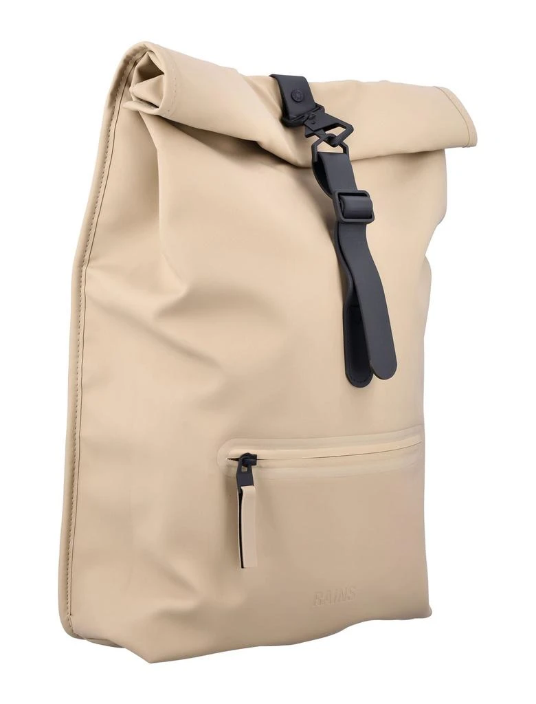 商品RAINS|Rains Rolltop Rucksack Carabiner Fastened Backpack,价格¥773,第3张图片详细描述